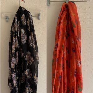 Skull scarves